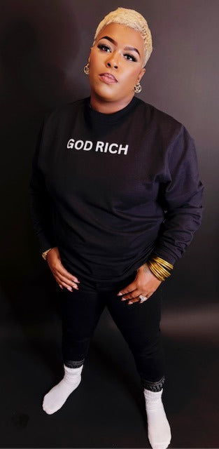 GOD RICH SWEATSHIRT